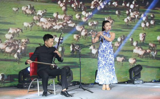 二胡和长笛合奏乐曲《赛马》_副本