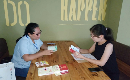 西三旗街道总工会开展“一对一”企业沟通会 (1)